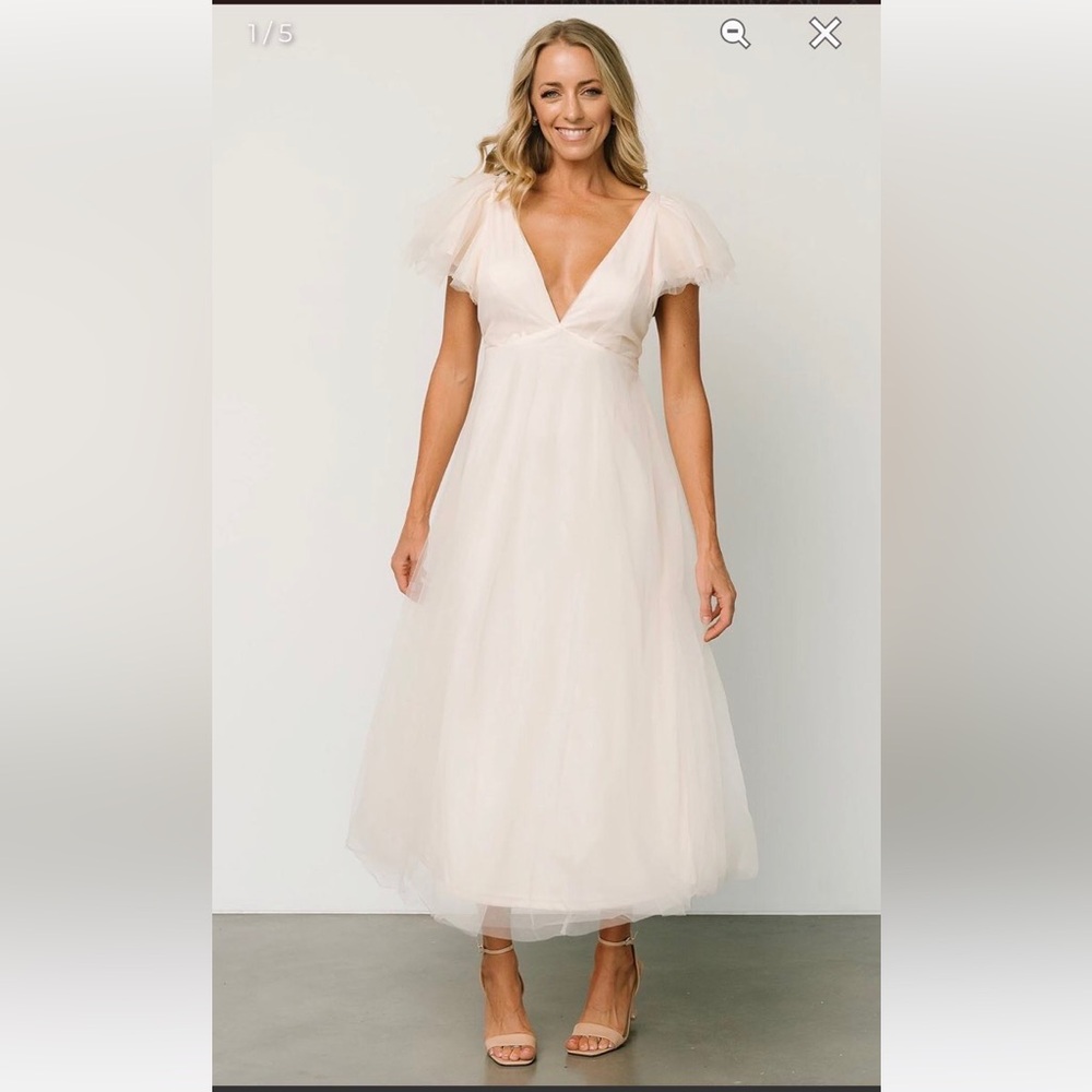 Baltic Born - Mable Annabella Cream Tulle Dress